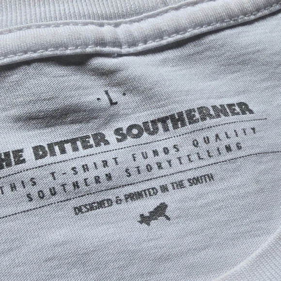 The Bitter Southerner White T-Shirt Hell Have No Fury Size Large - Picture 2 of 9